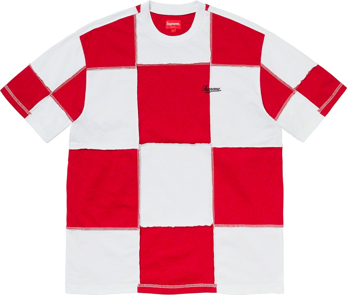 Patchwork S/S Top view 2